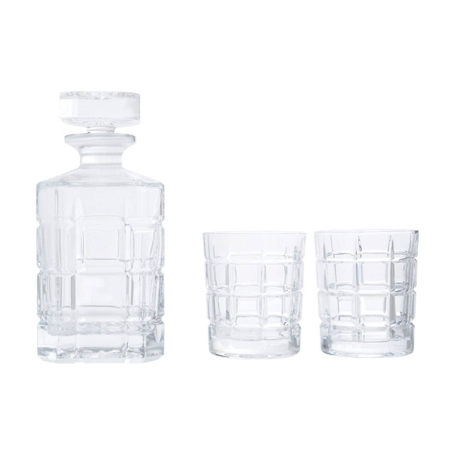 Premier Housewares Auclair Decanter With Two Tumblers