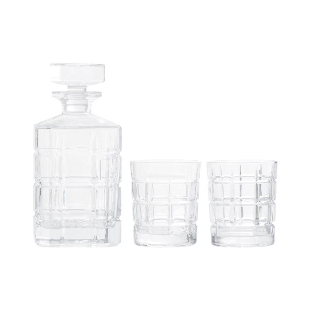 Premier Housewares Auclair Decanter With Two Tumblers