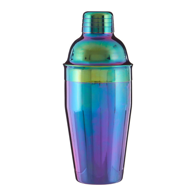 Premier Housewares Auden Cocktail Shaker In Oil Slick Finish