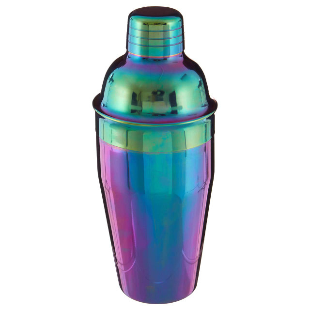 Premier Housewares Auden Cocktail Shaker In Oil Slick Finish