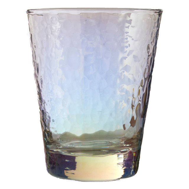 Premier Housewares Aurora Set Of 4 Lustre Glass Tumblers