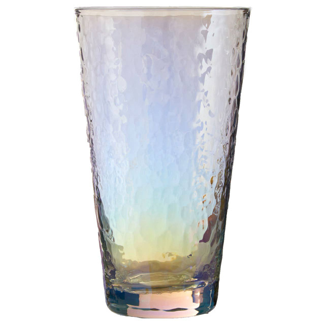 Premier Housewares Aurora Set Of 4 Lustre Hi Ball Glasses