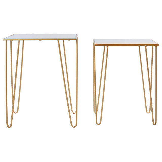 premier housewares Avantis Set Of 2 Rectangular Side Tables