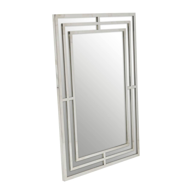 Premier Housewares Avelino Silver Frame Wall Mirror
