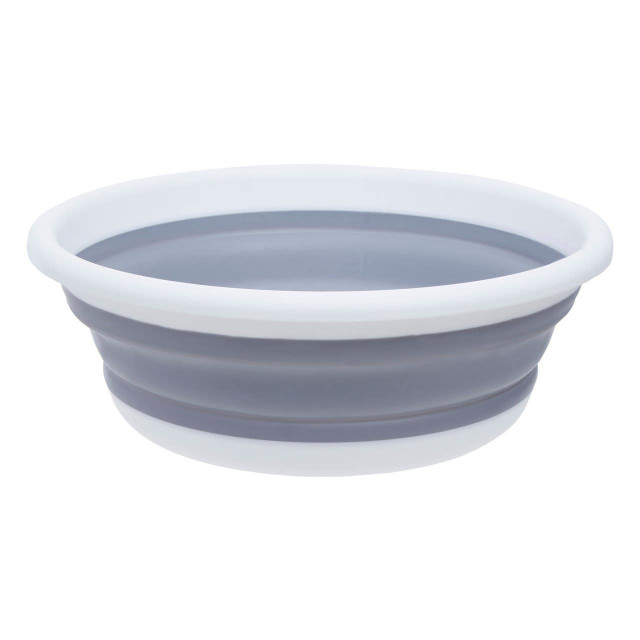 premier housewares Averill Collapsible Grey and White Washing Up Bowl