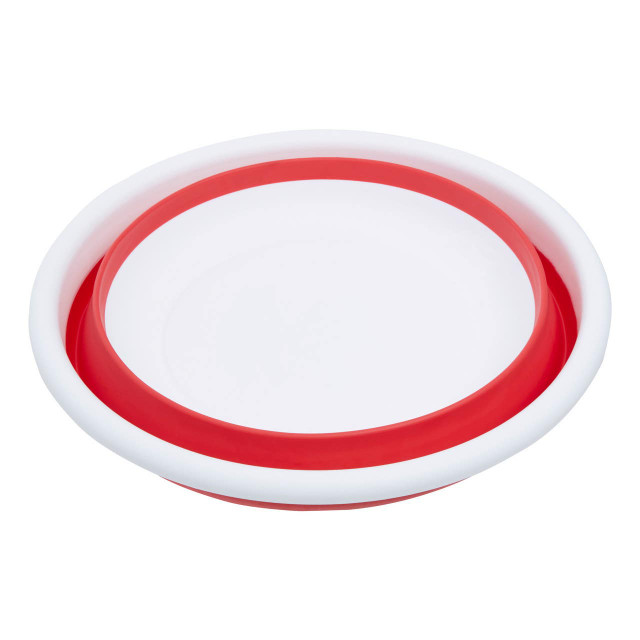 Premier Housewares Averill Collapsible Washing Up Bowl In Red