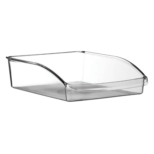 Premier Housewares Azuma Clear PS Plastic Large Fridge Organiser