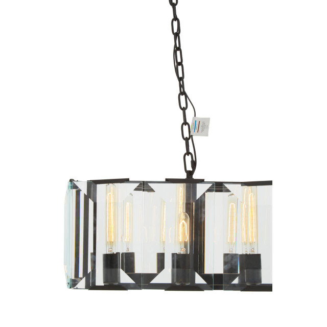 Premier Housewares Babylon Black 12 Light Pendant Light
