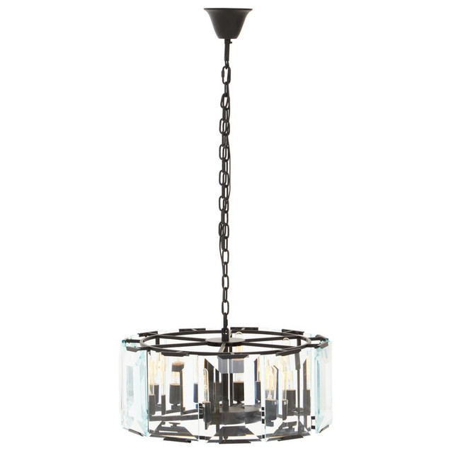 premier housewares Babylon Small Black 6 Light Chandelier