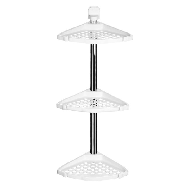 premier housewares Bathe PS Wall Mountable Corner Shelf Unit