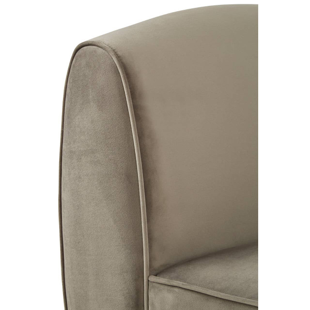 Premier Housewares Batix Grey Left Arm Chaise Longue