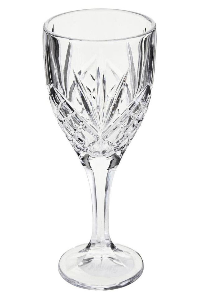 Premier Housewares Beaufort Crystal 290ml Clear Wine Glass