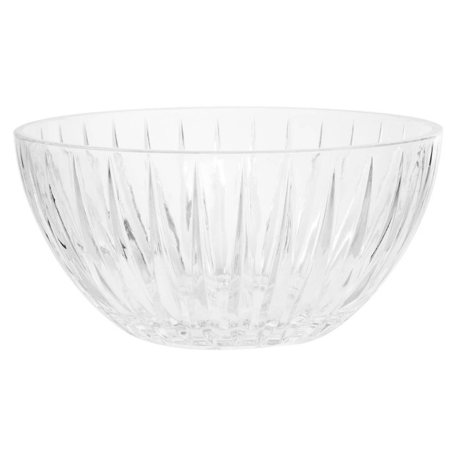 premier housewares Beaufort Crystal Large Clear Bowl