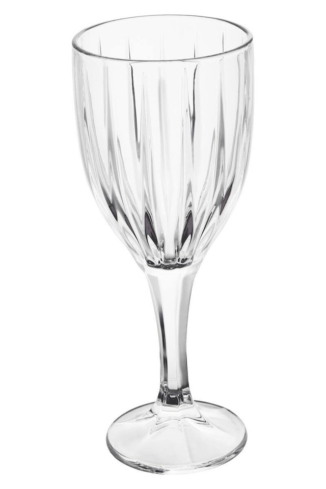 Premier Housewares Beaufort Set Of 4 Crystal Wine Glasses