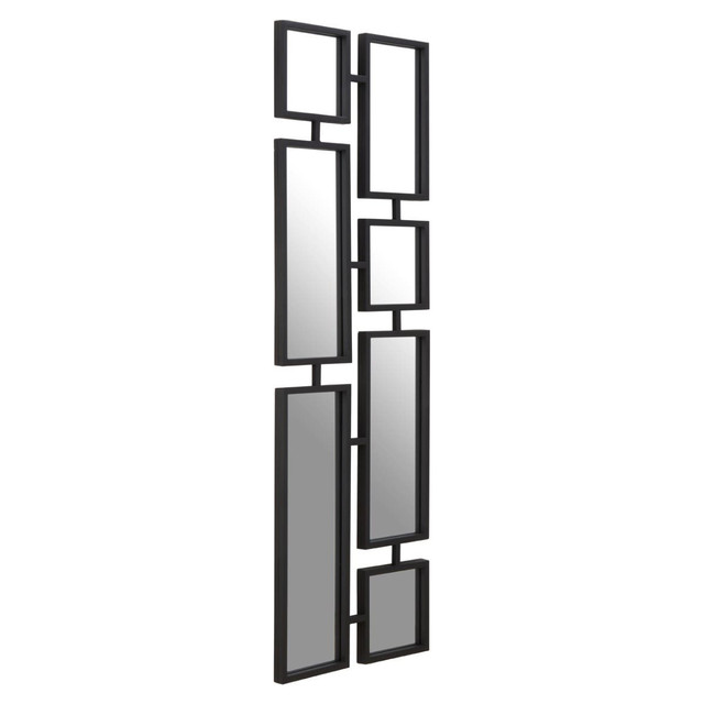 Premier Housewares Beauly Black Multi Frame Wall Mirror