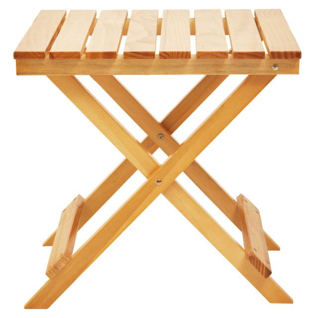 premier housewares Beauport Natural Finish Folding Table