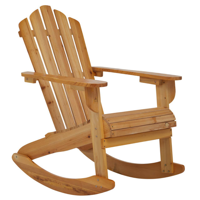 Premier Housewares Beauport Natural Finish Rocking Chair