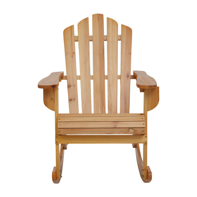 premier housewares Beauport Natural Finish Rocking Chair