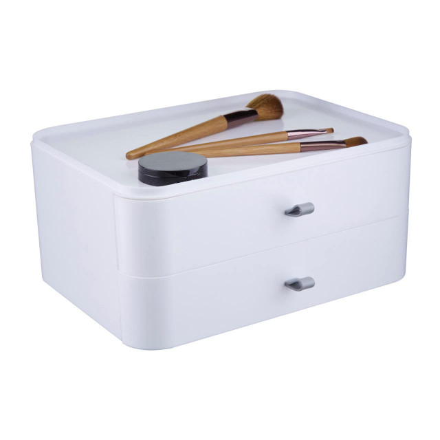 Premier Housewares Beauty 2 Drawer Cosmetics Organiser