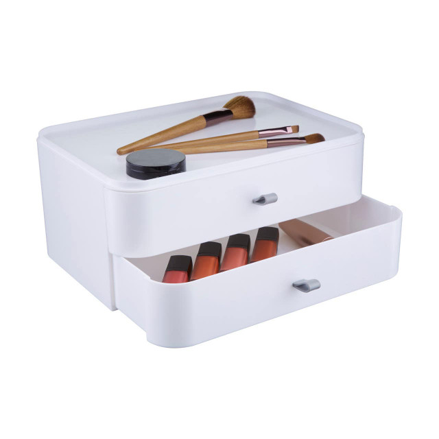 premier housewares Beauty 2 Drawer Cosmetics Organiser