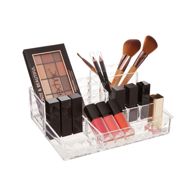 premier housewares Beauty Cosmetic Organiser With 11 Compartments