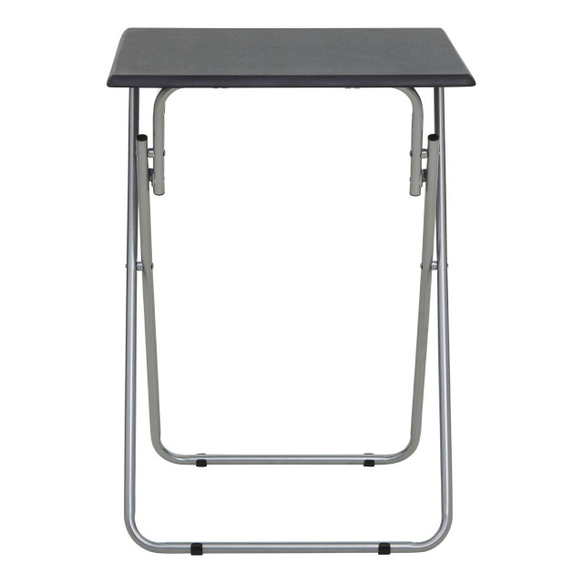 premier housewares Bernie Folding Table With Sand Black Top