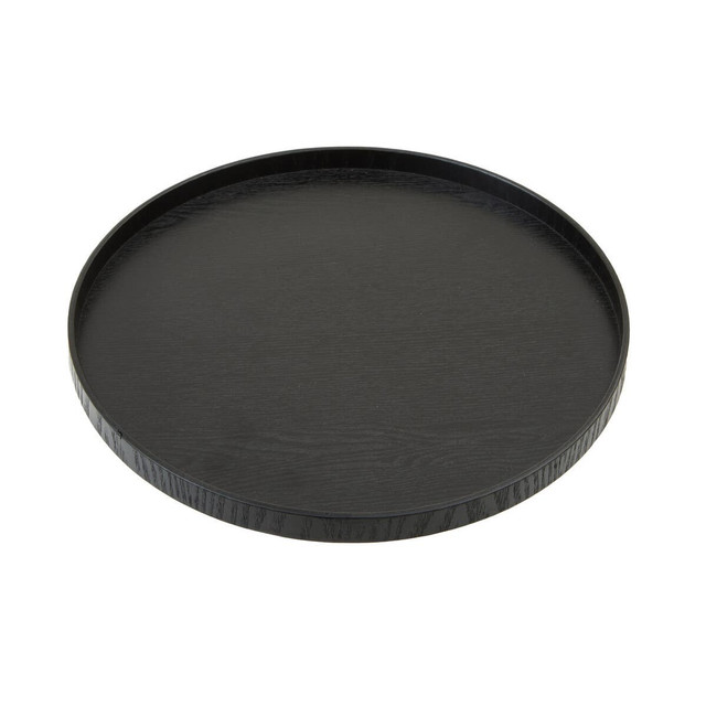 Premier Housewares Bessan Large Black Fir Wood Tray