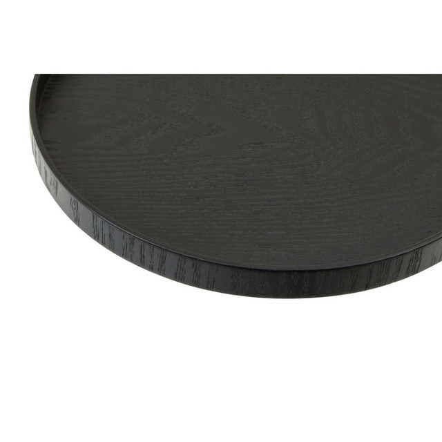 Premier Housewares Bessan Medium Black Fir Wood Tray