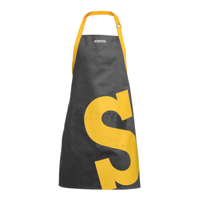 premier housewares Black And Yellow Logo Sorted Apron