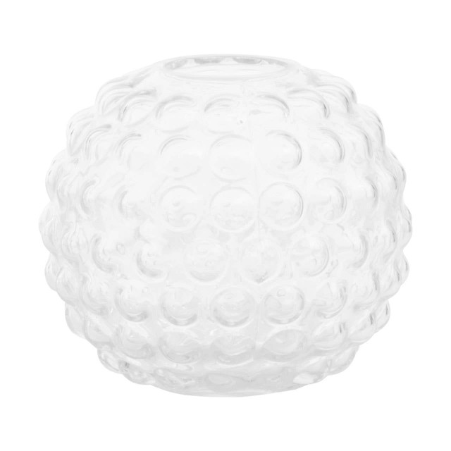 Premier Housewares Bolla Small Round Clear Glass Vase