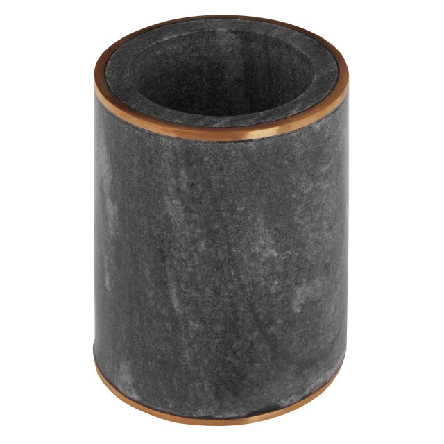 Premier Housewares Bosco Grey Marble And Gold Tumbler