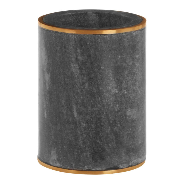 premier housewares Bosco Grey Marble and Gold Tumbler