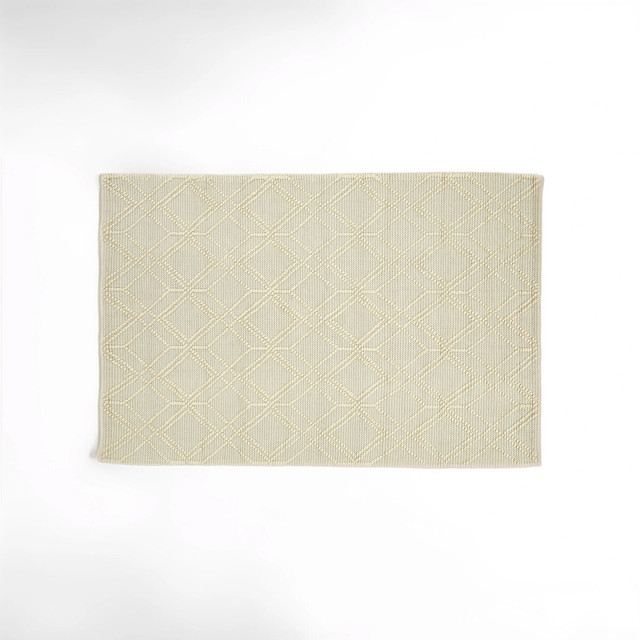 Premier Housewares Bosie Jango Small Geometric Iovry Rug