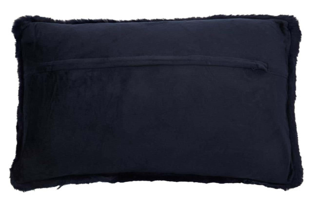 Premier Housewares Bosie Lamina Navy Blue Rectangular Cushion