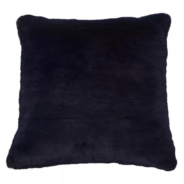 Premier Housewares Bosie Lamina Navy Blue Square Cushion