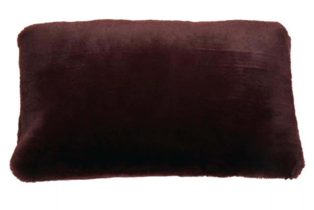 Premier Housewares Bosie Lamina Red Wine Rectangular Cushion