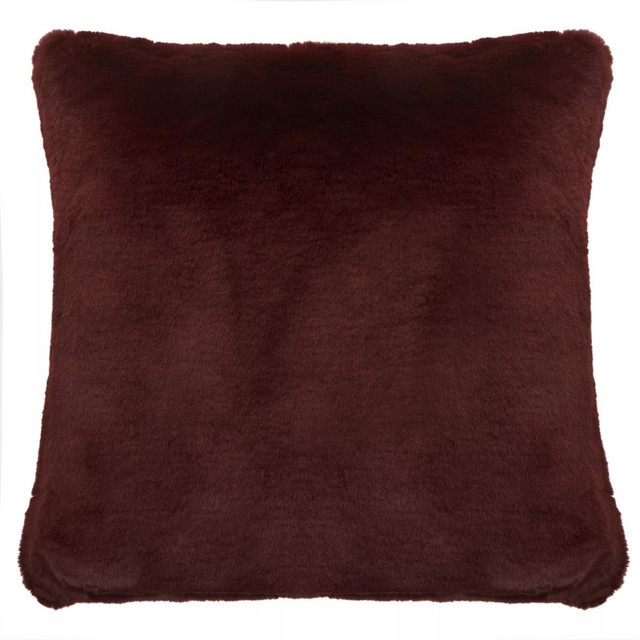 Premier Housewares Bosie Lamina Red Wine Square Cushion