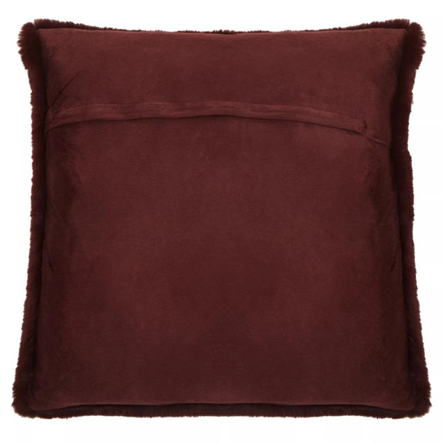 Premier Housewares Bosie Lamina Red Wine Square Cushion