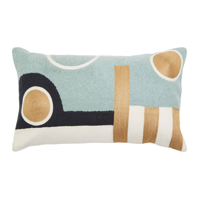 Premier Housewares Bosie Ozella Abstract Rectangular Cushion