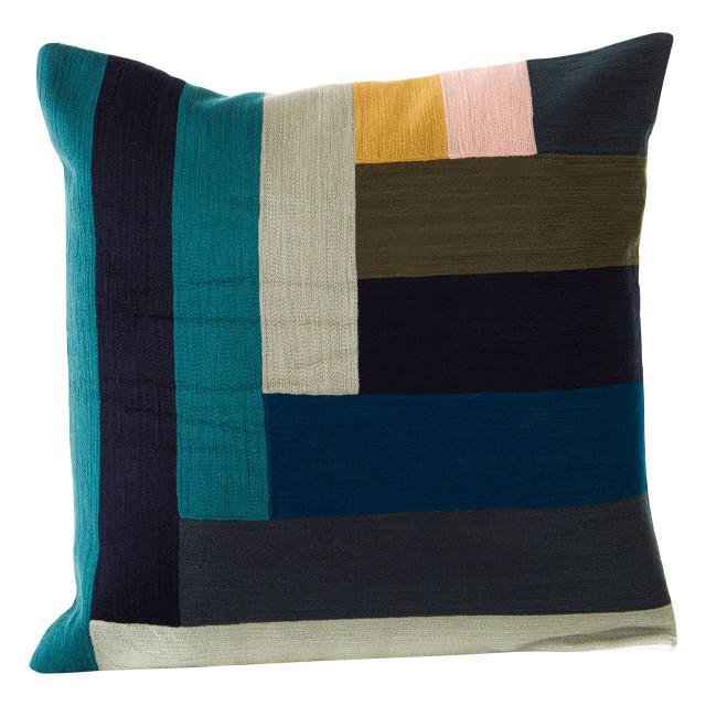 Premier Housewares Bosie Ozella Assorted Stripe Cushion