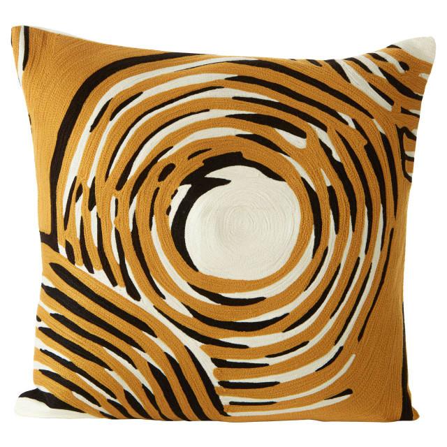 premier housewares Bosie Ozella Circular Design Embroidered Cushion