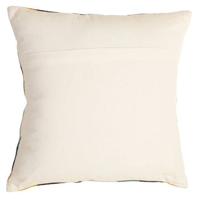Premier Housewares Bosie Ozella Hexagonal Design Embroidered Cushion