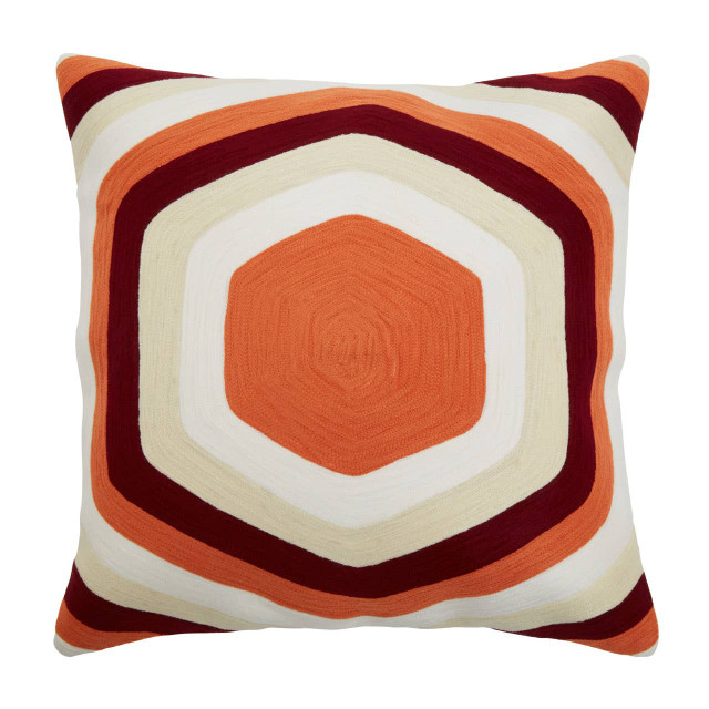 premier housewares Bosie Ozella Hexagonal Multicolour Cushion