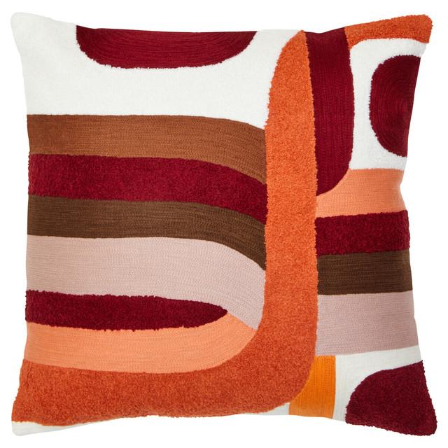 premier housewares Bosie Ozella Multi Coloured Square Cushion