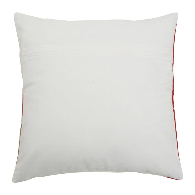 Premier Housewares Bosie Ozella Red And White Tonal Cushion