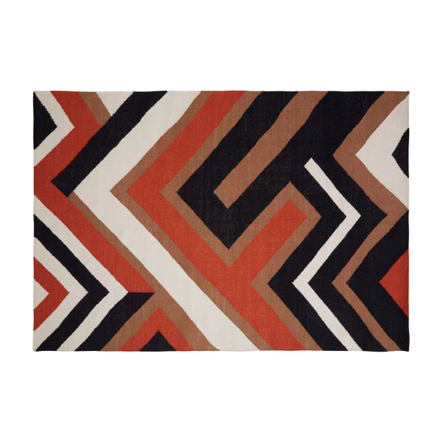 Premier Housewares Bosie Villon Zig Zag Pattern Rug