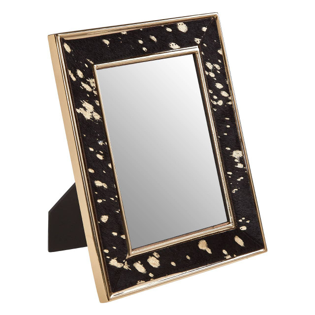 Premier Housewares Bowerbird Large Cowhide 5In X 7In Photo Frame