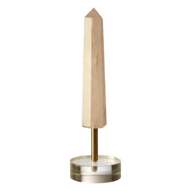 premier housewares Bowerbird Large Obelisk Sculpture
