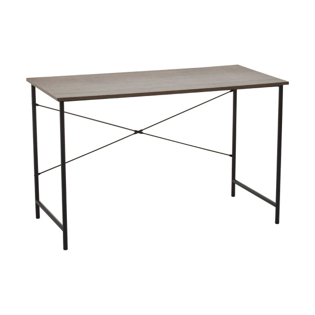 premier housewares Bradbury Dark Oak Veneer Top Desk