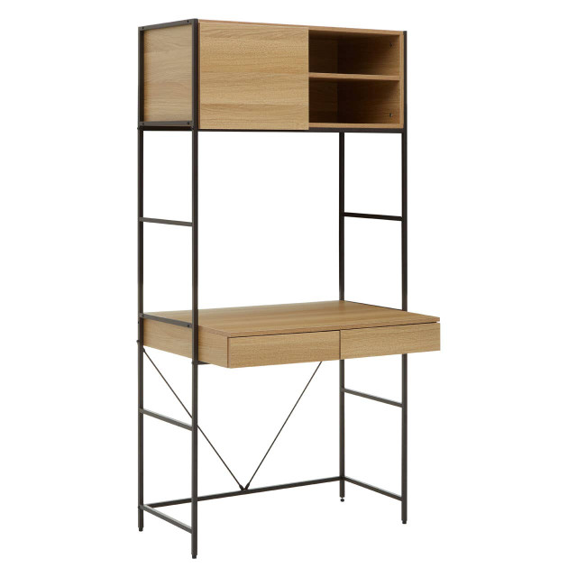 Premier Housewares Bradbury Natural Oak Effect Desk